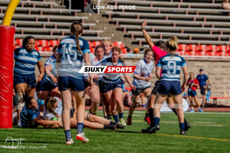 Sandrine FAUCHER -  Équipe féminine - Rugby Québec - Ontario Blues (w) - Rugby - QORC-CROQ 2024 - FINALS - QUÉBEC EST (37) VS (13) ONTARIO EST - 1ST POSITION (#QORC24QCEONE16) Photo by: Adrien Dat | Siuxy Sports 2024-06-01
