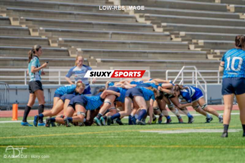 Mahalia ROBINSON -  Équipe féminine - Rugby Québec - Ontario Blues (w) - Rugby - QORC-CROQ 2024 - FINALS - QUÉBEC OUEST (48) VS (26) ONTARIO OUEST - 3RD POSITION (#QORC24QCOONO16) Photo by: Adrien Dat | Siuxy Sports 2024-06-01