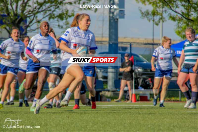 Madeleine MCTAVISH -  Équipe féminine - Rugby Québec - Ontario Blues (w) - Rugby - RQ 2024 - QUEBEC ONTARIO RUGBY CHAMPIONSHIP - ROUND 5 - QUEBEC OUEST (34) VS (03) ONTARIO WEST (#RQ24QORC05QOOW) Photo by: Adrien Dat | Siuxy Sports 2024-05-18