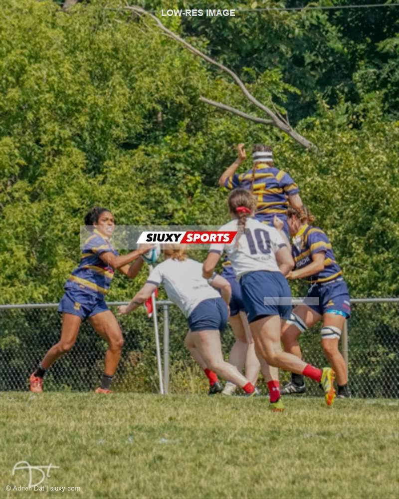 Magali HARVEY -  Town of Mount Royal RFC - Sainte-Anne-de-Bellevue RFC - Rugby - RQ 2025 - SL F - Semi Final - TMR (28) vs (8) SABRFC (#RQ25SLFTMSA18) Photo by: Adrien Dat | Siuxy Sports 2025-08-09
