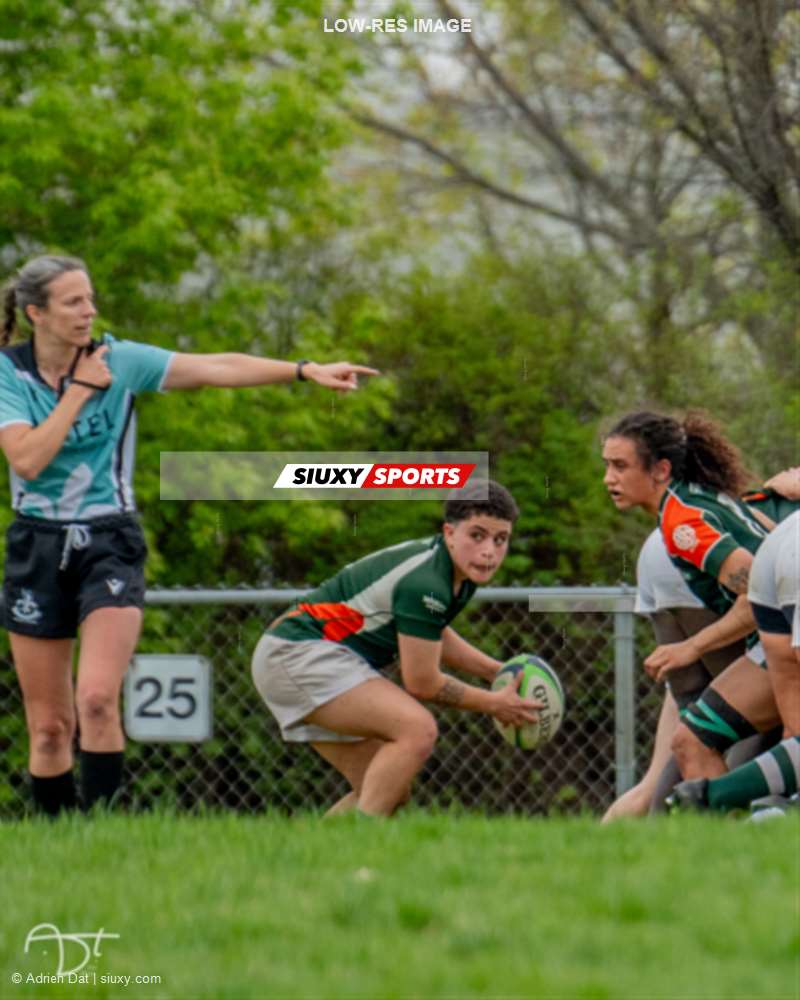  Town of Mount Royal RFC - Ottawa BB RFC - Rugby - RQ 2025 - Super Ligue F - TMR (8) vs (18) ORC (#RQ25SLFTMRORCM10) Photo by: Adrien Dat | Siuxy Sports 2025-05-10