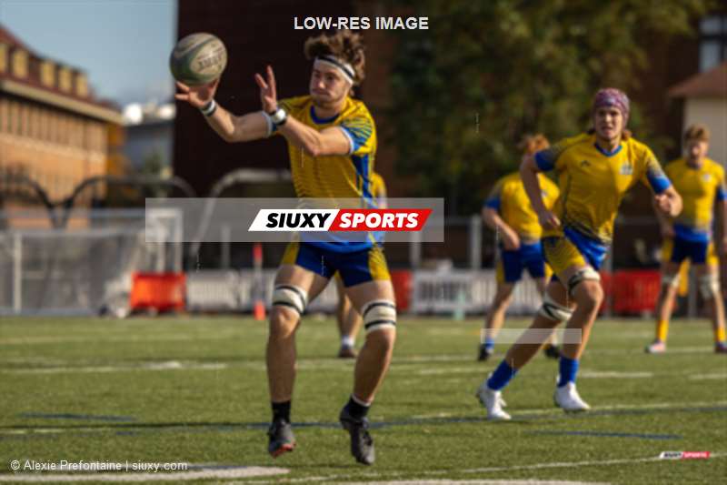  College John Abbott - Cégep André Laurendeau - Rugby - RSEQ 2023 - FINAL Coll. RUGBY MASC. - J.Abbott (22) vs (24) André Laurendeau (1ST HALF) (#RSEQ23RCABBAL1) Photo by: Alexie Prefontaine | Siuxy Sports 2023-11-05