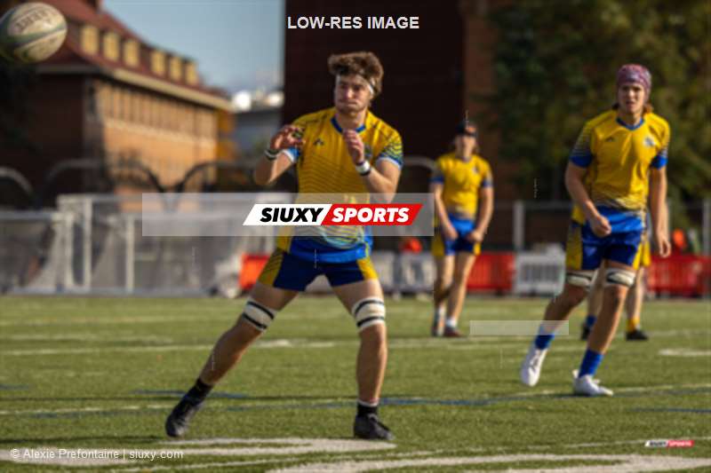  College John Abbott - Cégep André Laurendeau - Rugby - RSEQ 2023 - FINAL Coll. RUGBY MASC. - J.Abbott (22) vs (24) André Laurendeau (1ST HALF) (#RSEQ23RCABBAL1) Photo by: Alexie Prefontaine | Siuxy Sports 2023-11-05