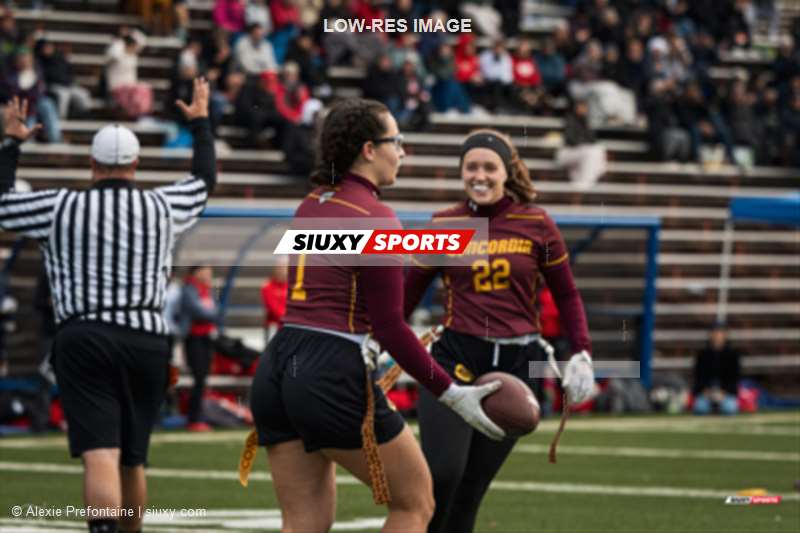  Université Laval - Université Concordia - Flag Football - RSEQ - 2023 FLAG FOOTBALL UNIV. - CONCORDIA (38) vs (14) Laval (#RSEQ23FFCONLAV) Photo by: Alexie Prefontaine | Siuxy Sports 2023-10-29