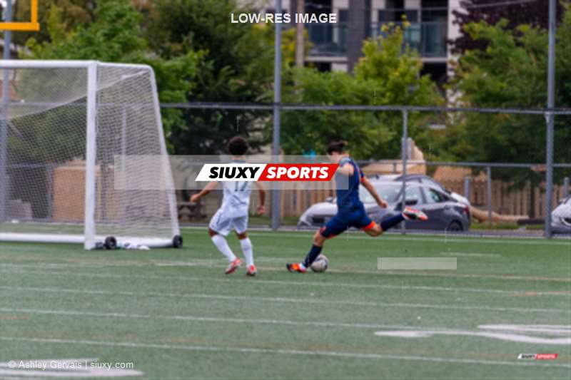 Zackarya OUMAMASS -  CS St-Laurent - AS de Blainville - Soccer - PLSQ - M - CS Saint-Laurent (2) vs (0) AS Blainville - 1st half (#PLSQMCSLASB0107) Photo by: Ashley Gervais | Siuxy Sports 2024-07-25