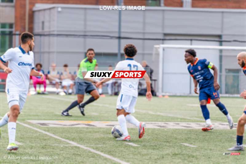 Zackarya OUMAMASS -  CS St-Laurent - AS de Blainville - Soccer - PLSQ - M - CS Saint-Laurent (2) vs (0) AS Blainville - 1st half (#PLSQMCSLASB0107) Photo by: Ashley Gervais | Siuxy Sports 2024-07-25