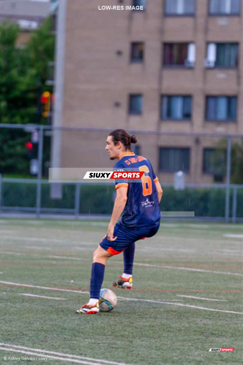 CS St-Laurent - AS de Blainville - Soccer - PLSQ - M - CS Saint-Laurent (2) vs (0) AS Blainville - 1st half (#PLSQMCSLASB0107) Photo by: Ashley Gervais | Siuxy Sports 2024-07-25