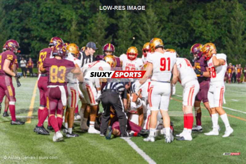 Paul MENZIES -  Université Concordia - Université Laval - Football - RSEQ 2024 Football - Stingers (11) vs (36) Rouge-et-Or - 2nd half (#RSEQ24CUUL0208) Photo by: Ashley Gervais | Siuxy Sports 2024-08-24