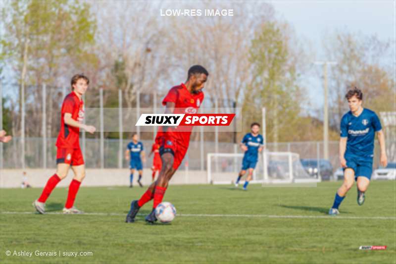 Pape Demba BEYE -  AS de Blainville - Royal Beauport - Soccer - L1QC 2025 M - AS Blainville (1) vs (1) Royal Beauport  (#L1QC25MASBRB5) Photo by: Ashley Gervais | Siuxy Sports 2025-05-04