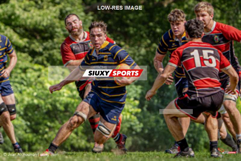 Gaspard JAUFFRET - Stephen MARTINEZ -  Beaconsfield Rugby Football Club - Town of Mount Royal RFC - Rugby - RQ 2026 - Super Ligue Masc 1sts - Beaconsfield vs TMR (#RQ26SLM1BT07) Photo by: Juan Alchourron | Siuxy Sports 2026-07-11