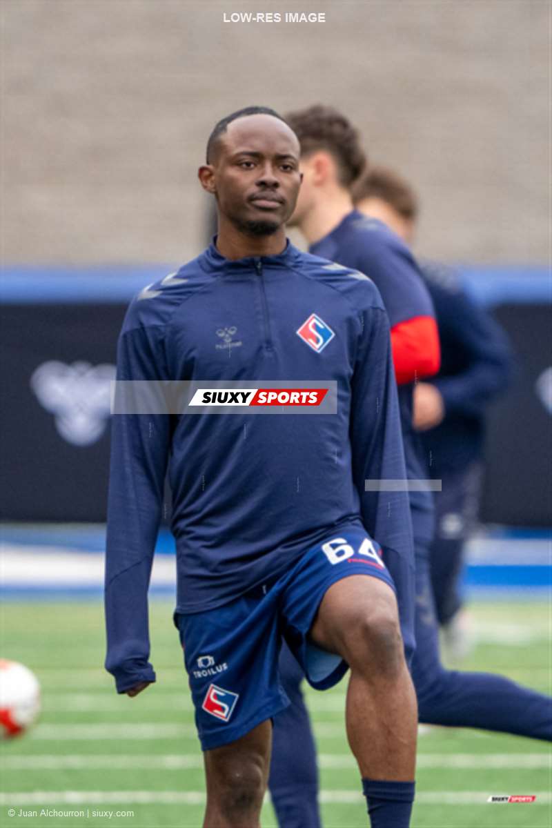 Wesley WANDJE -  Supra FC - Atlético Ottawa - Soccer - CPL 2026 - Supra FC vs Atlético Ottawa (#CPL26SFCAO4) Photo by: Juan Alchourron | Siuxy Sports 2026-04-19