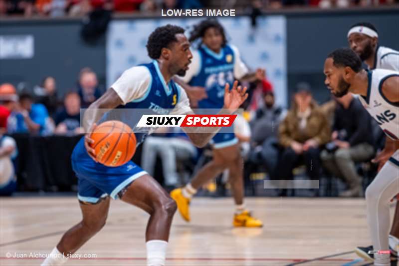 Jeremy HAYES -  Montreal - Kitchener Waterloo - Basketball - BSL 2026 - Montréal Toundra vs Kitchener Waterloo Titans - Game (#BSL26MTKT0111) Photo by: Juan Alchourron | Siuxy Sports 2026-01-09