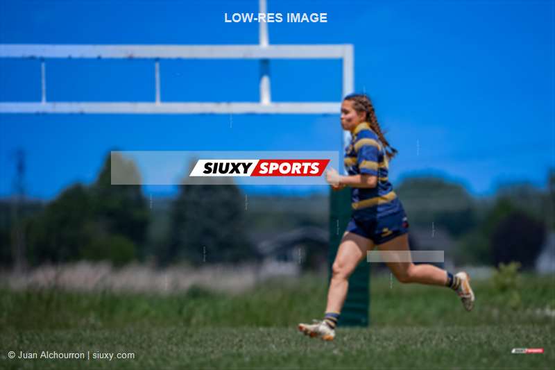 Juliette LACHAPELLE-MARCEAU -  Montreal Irish RFC - Town of Mount Royal RFC - Rugby - RQ 2026 -  Super Ligue Fém - IRocks vs TMR (#RQ26SLFIRTMR6) Photo by: Juan Alchourron | Siuxy Sports 2026-06-13