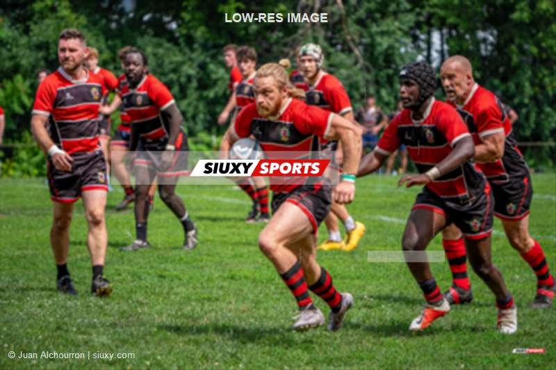 Corbin MCGEE - Scott WARCUP -  Beaconsfield Rugby Football Club - Town of Mount Royal RFC - Rugby - RQ 2026 - Super Ligue Masc Réserves - Beaconsfield vs TMR (#RQ26SLMRBT07) Photo by: Juan Alchourron | Siuxy Sports 2026-07-11
