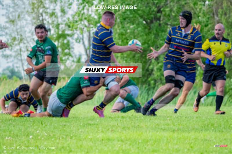 Tom ESTEVE -  Montreal Irish RFC - Town of Mount Royal RFC - Rugby - RQ 2026 - Super Ligue Masc. 1 - Montreal Irish vs TMR (#RQ26SLM1MIT6) Photo by: Juan Alchourron | Siuxy Sports 2026-06-13