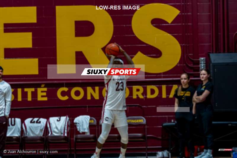 Emmanuel DUPRATE -  Université Concordia - Université McGill - Basketball - RSEQ 2026 - Basketball Universitaire M - Concordia U. vs McGill U - Before Match (#RSEQ26BUMCM10) Photo by: Juan Alchourron | Siuxy Sports 2026-01-17