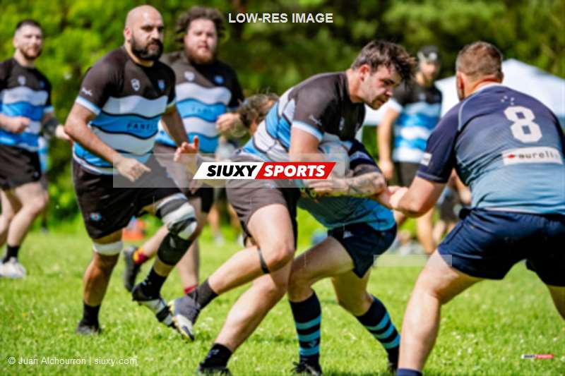 Elliott CONYERS - Tahreem SHEIKH -  St-Lambert Locks RFC - Montreal Wanderers Rugby Football Club - Rugby - RQ 2026 - Ligue Prov 1 Masc - St-Lambert Locks vs Montreal Wanderers (#RQ26LP1MSTMW6) Photo by: Juan Alchourron | Siuxy Sports 2026-06-13