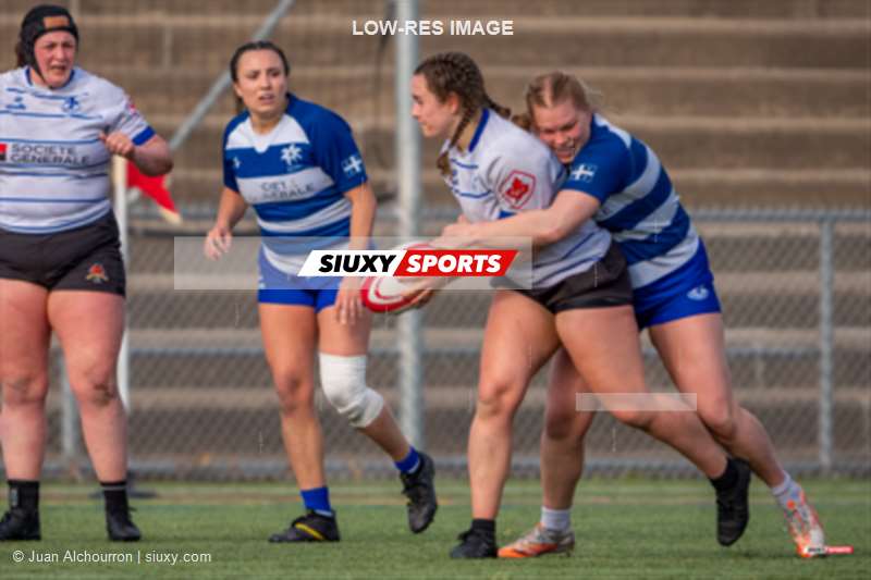 Anne-Sophie CARREAU - Alysia COMTOIS - Madeleine MCTAVISH -  Équipe féminine - Rugby Québec - Équipe féminine - Rugby Québec - Rugby - QORC-CROQ 2026 - Finale - QUÉBEC EST vs QUÉBEC OUEST - Match (#QORC26QEQO41) Photo by: Juan Alchourron | Siuxy Sports 2026-05-02