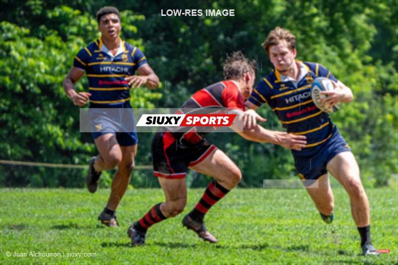 Karl AUGUSTINE -  Beaconsfield Rugby Football Club - Town of Mount Royal RFC - Rugby - RQ 2026 - Super Ligue Masc Réserves - Beaconsfield vs TMR (#RQ26SLMRBT07) Photo by: Juan Alchourron | Siuxy Sports 2026-07-11
