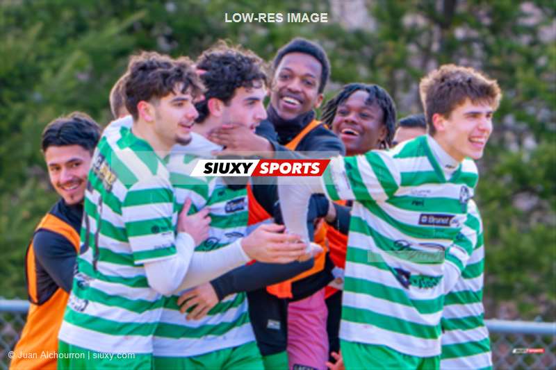 Mathieu LACHANCE - Elliot VIEL -  Celtix du Haut-Richelieu - Royal Beauport - Soccer - Senior Ligue 1 QC Masculin - Celtix Haut-Richelieu vs Royal Beauport (#PLSQ1MCHRRB4) Photo by: Juan Alchourron | Siuxy Sports 2026-04-11