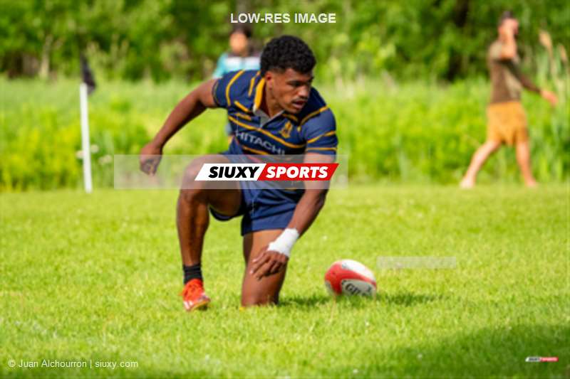 Abel KOUBEMBA -  Montreal Irish RFC - Town of Mount Royal RFC - Rugby - RQ 2026 - Super Ligue Masc. 1 - Montreal Irish vs TMR (#RQ26SLM1MIT6) Photo by: Juan Alchourron | Siuxy Sports 2026-06-13