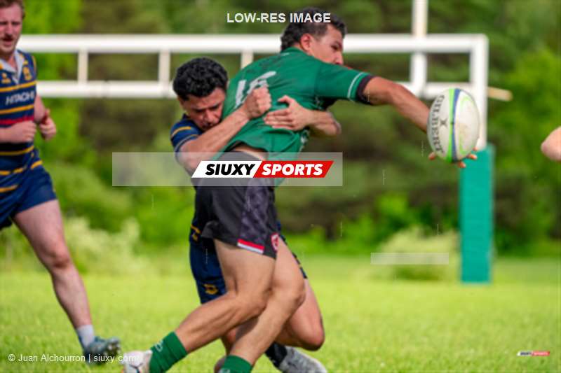 Tom ESTEVE -  Montreal Irish RFC - Town of Mount Royal RFC - Rugby - RQ 2026 - Super Ligue Masc. 1 - Montreal Irish vs TMR (#RQ26SLM1MIT6) Photo by: Juan Alchourron | Siuxy Sports 2026-06-13