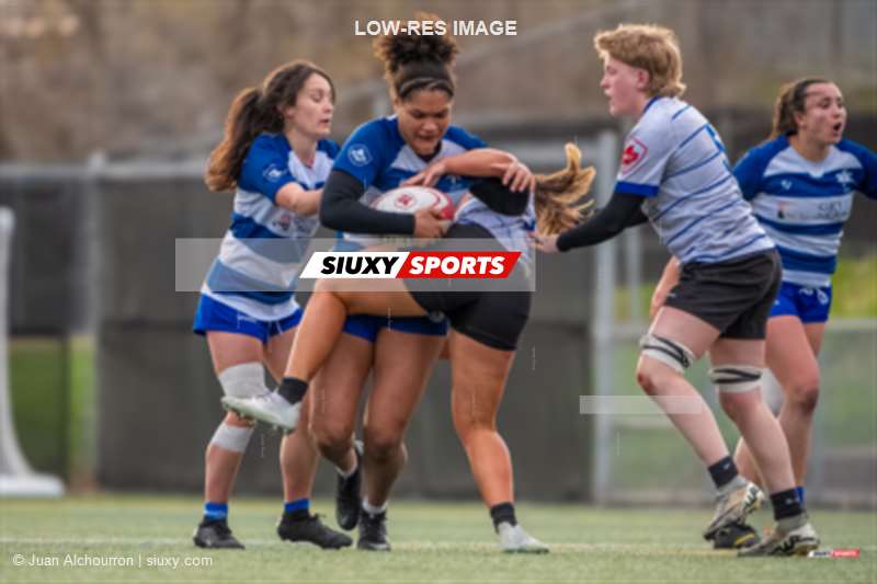 Megan ALLARD - Sandrine FAUCHER - Sierra HASSE - Madeleine MCTAVISH -  Équipe féminine - Rugby Québec - Équipe féminine - Rugby Québec - Rugby - QORC-CROQ 2026 - Finale - QUÉBEC EST vs QUÉBEC OUEST - Match (#QORC26QEQO41) Photo by: Juan Alchourron | Siuxy Sports 2026-05-02