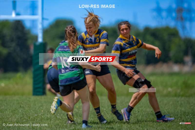 Carolane LARIVIÈRE -  Montreal Irish RFC - Town of Mount Royal RFC - Rugby - RQ 2026 -  Super Ligue Fém - IRocks vs TMR (#RQ26SLFIRTMR6) Photo by: Juan Alchourron | Siuxy Sports 2026-06-13