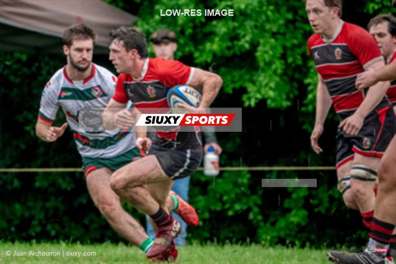 Néal COMBELASSE - Logan HARRIS - Greg RECHER -  Beaconsfield Rugby Football Club - Rugby Club de Montréal - Rugby - RQ 2026 - Super Ligue Masc 1ère - Beaconsfield vs Rugby Club de Montréal (#RQ26SLM1BRM6) Photo by: Juan Alchourron | Siuxy Sports 2026-06-06