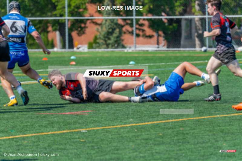  Parc Olympique Rugby - Club de Rugby de Québec - Rugby - RQ 2024 - Super Ligue M Rés - Parc Olympique (35) vs (17) Club de Rugby de Québec (#RQ24SLMRPARQUE05) Photo by: Juan Alchourron | Siuxy Sports 2024-05-18