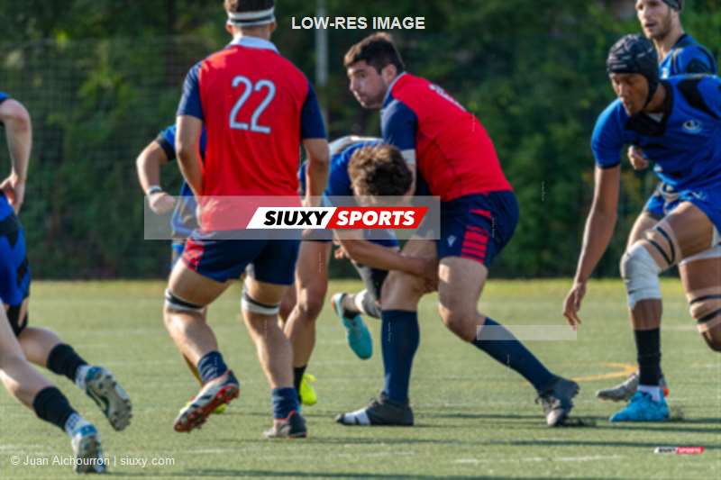  Université de Montréal - ÉTS (École de technologie supérieure) - Rugby - RSEQ 2024 - Rugby Univ. Masc - UdeM (12) vs (35) ETS (#RSEQ24RUMUMETS09) Photo by: Juan Alchourron | Siuxy Sports 2024-09-21