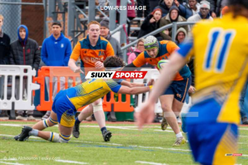  College John Abbott - Cégep André Laurendeau - Rugby - RSEQ 2024 - Final Rugby Masc CEGEP - John Abbott (48) vs (18) André Laurendeau - Second Half (#RSEQ24FRMCJAAL2) Photo by: Juan Alchourron | Siuxy Sports 2024-11-10