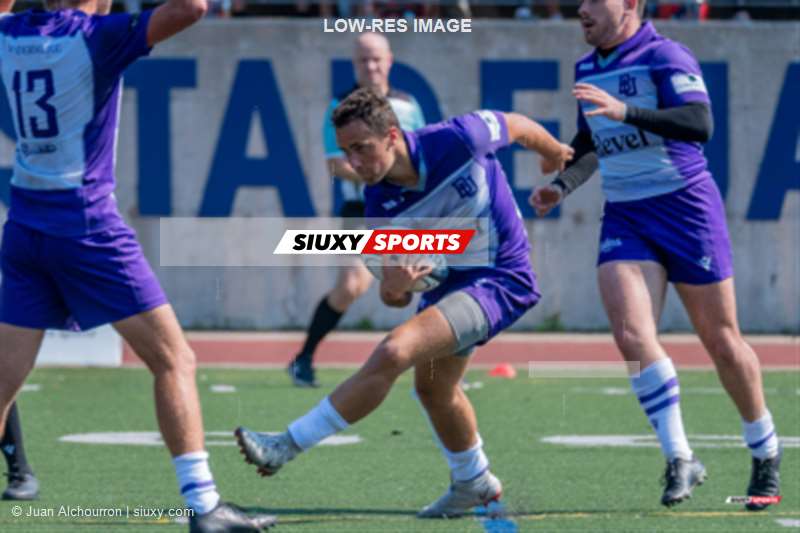 Médéric AUDET-CHALIFOUR -  ÉTS (École de technologie supérieure) - Bishop's University - Rugby - RSEQ 2024 - Rugby Univ. Masc - ETS (43) vs (10) Bishop's - 1st Half (#RSEQ24RMETSBIS09) Photo by: Juan Alchourron | Siuxy Sports 2024-09-14