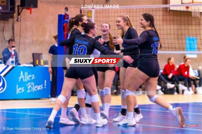 RSEQ - 2024 Volley F - Demi-finale - U de Montréal (3) vs (1) U Laval
