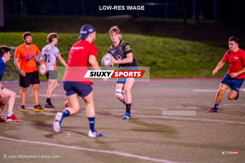 Jules FROMONT -  ÉTS (École de technologie supérieure) -  - Rugby - Entrainement Rugby ETS Piranhas - 27 aug 2024 (#2024ETSENT108) Photo by: Juan Alchourron | Siuxy Sports 2024-08-27