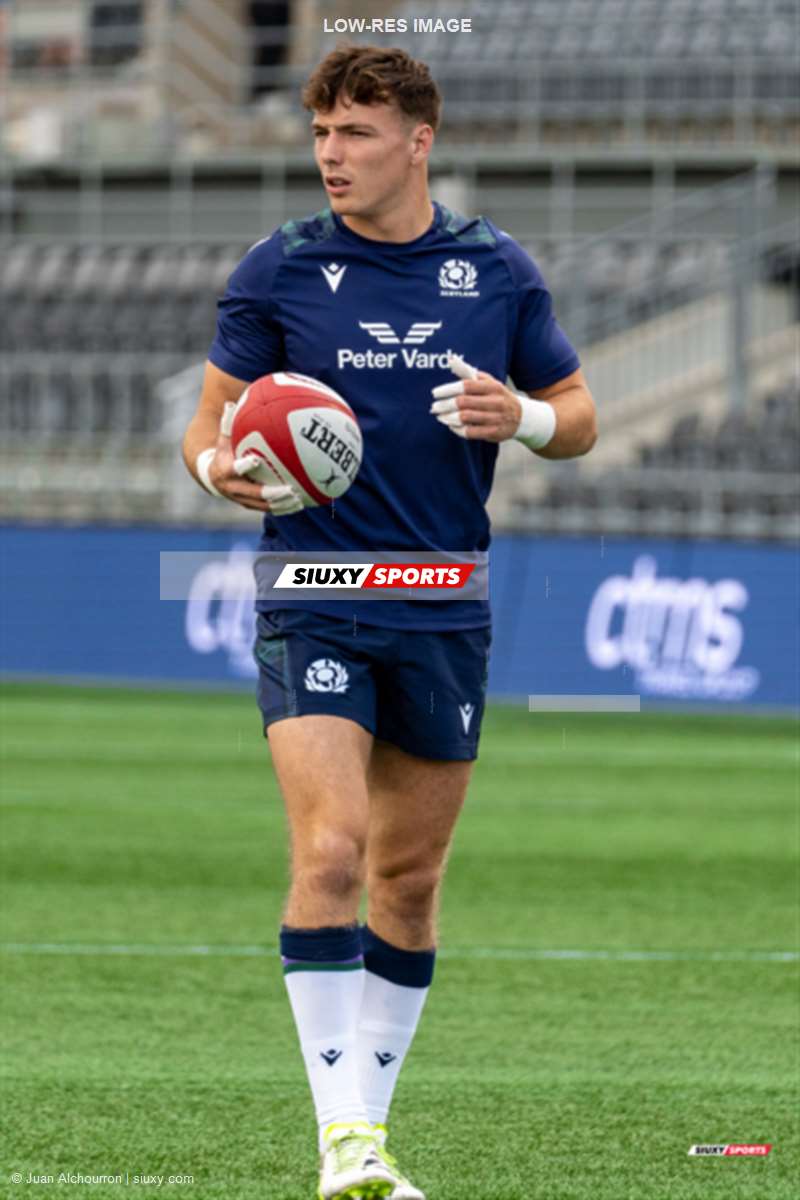 Jamie DOBIE -  Canada Rugby XV M - Scotland national rugby union team - Rugby - Canada vs Scotland - 2024 TD Place - Before the game - Reel 0 (#CANSCO240700) Photo by: Juan Alchourron | Siuxy Sports 2024-07-06