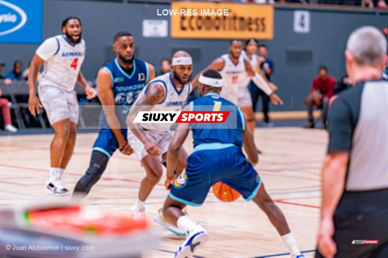 Austin MOFUNANYA -  Montreal - Tri-State - Basketball - BSL - Montreal Toundra (116) vs (87) Tri-State Admirals - 1st half (#BSL24MONTRI0101) Photo by: Juan Alchourron | Siuxy Sports 2024-01-26