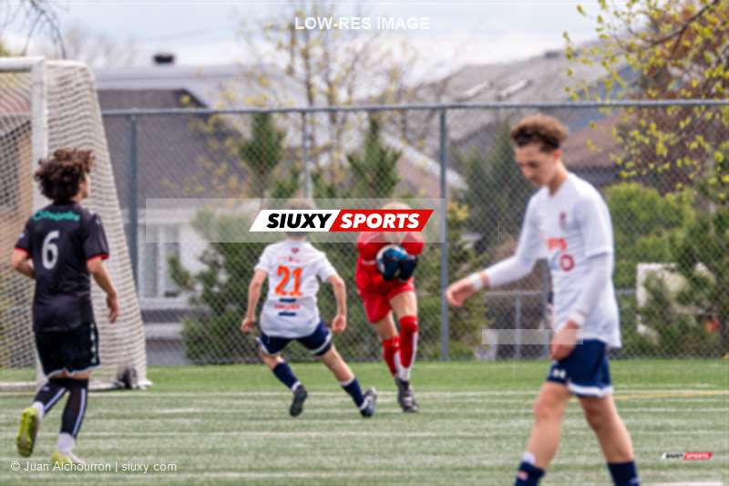  AS Laval - CS St-Laurent - Soccer - PLSJQ 2024 M U-15 - AS Laval (1) vs (1) CS St-Laurent - Reel 1 (#PLSJQ24MU15ASLCSL15) Photo by: Juan Alchourron | Siuxy Sports 2024-05-12