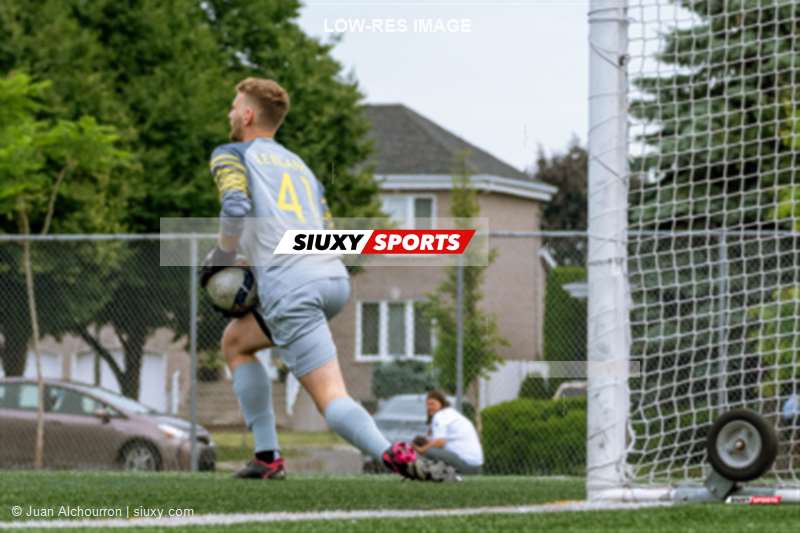 Emile LEBLANC -  AS Laval - CS Longueuil - Soccer - PLSQ - A.S. de Laval (0) vs (1) CS Longueuil - 1st Half (#PLSQ24ASLCSL106) Photo by: Juan Alchourron | Siuxy Sports 2024-06-22