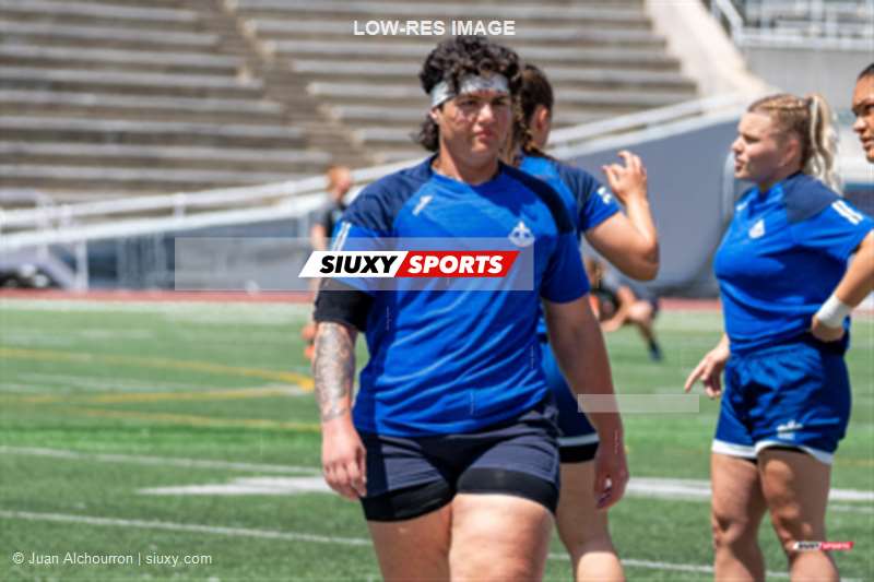 Steve KALAYDJIAN -  Équipe féminine - Rugby Québec - Ontario Blues (w) - Rugby - QORC-CROQ 2024 - Finals - Québec Ouest (48) vs (26) Ontario Ouest  - 3rd Position (#QORC24QCOONO06) Photo by: Juan Alchourron | Siuxy Sports 2024-06-01