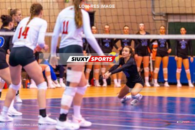RSEQ - 2024 Volley F - Demi-finale - U de Montréal (3) vs (1) U Laval
