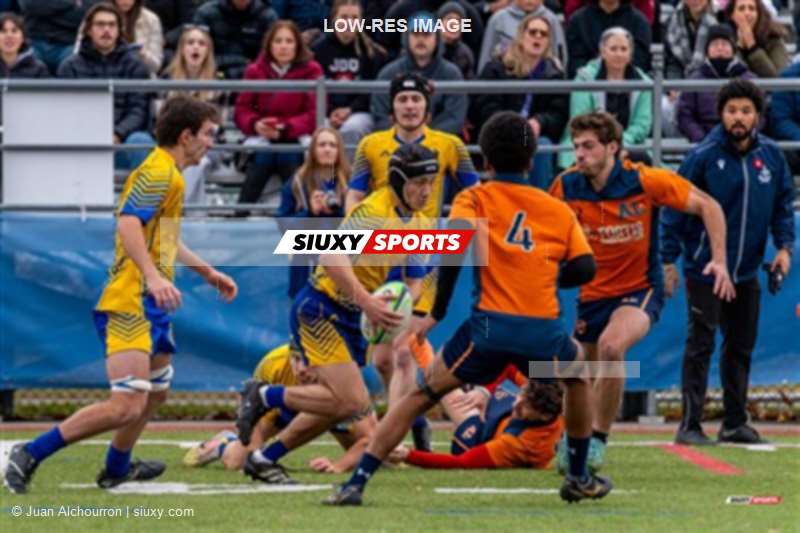 RSEQ 2024 - Final Rugby Masc CEGEP - John Abbott (48) vs (18) André Laurendeau - Second Half