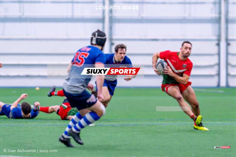 Lucas DEYTS -  ÉTS (École de technologie supérieure) - Rugby Club de Montréal - Rugby - RQ 2024 - Match Pré-Saison - ETS vs RCM - Game (#RQ24ETSRCM103) Photo by: Juan Alchourron | Siuxy Sports 2024-03-22