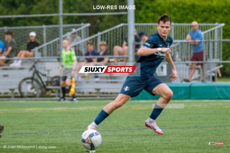 Lohan LEFEVRE -  Celtix du Haut-Richelieu - AS de Blainville - Soccer - PLSQ - Celtix du Haut-Richelieu (2) vs (3) AS de Blainville - 1ère mi-temps (#PLSQ24CHRASB106) Photo by: Juan Alchourron | Siuxy Sports 2024-06-22
