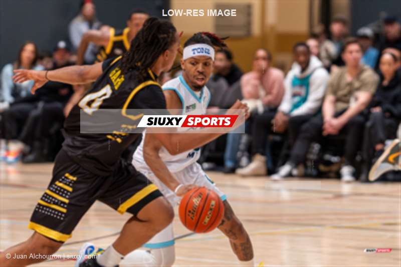 Antonio DAVIS -  Montreal - London - Basketball - TBL 2024 - Montréal Toundra (85) vs (96) London Lightning (#BSL24MONLON01A) Photo by: Juan Alchourron | Siuxy Sports 2024-01-14