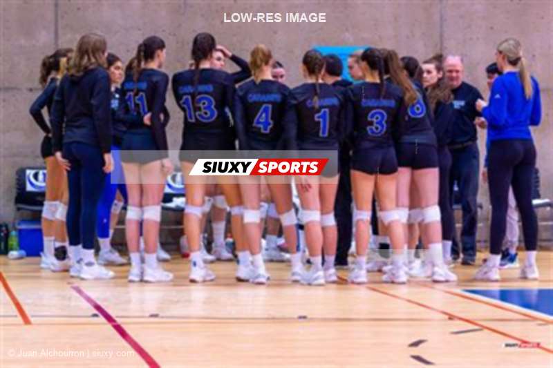 RSEQ - 2024 Volley F - Demi-finale - U de Montréal (3) vs (1) U Laval