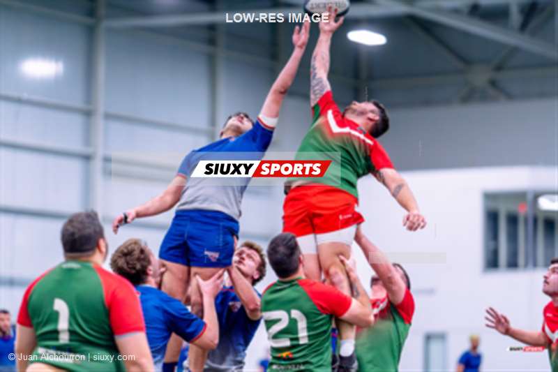 Mathis GOUJON - Junior QUINIO -  ÉTS (École de technologie supérieure) - Rugby Club de Montréal - Rugby - RQ 2024 - Match Pré-Saison - ETS vs RCM - Game (#RQ24ETSRCM103) Photo by: Juan Alchourron | Siuxy Sports 2024-03-22