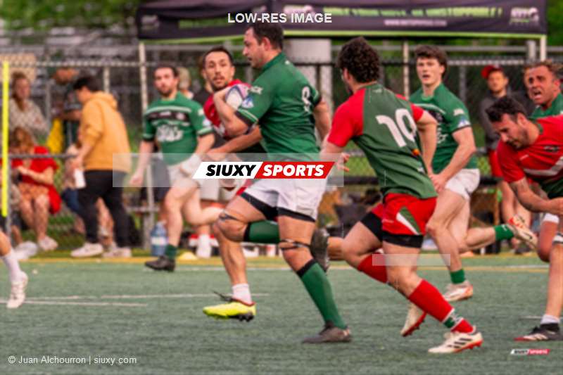 Junior QUINIO -  Rugby Club de Montréal - Montreal Irish RFC - Rugby - RQ 2024 - Super Ligue M - Rugby Club de Montréal (23) vs (10) Montrel Irish RFC (#RQ24SLMRCMIRI05) Photo by: Juan Alchourron | Siuxy Sports 2024-05-18