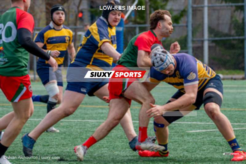 Paul ARDITTI - Laurence-Olivier BELLEY -  Rugby Club de Montréal - Town of Mount Royal RFC - Rugby - RQ 2024 - Match Pré-Saison - Rugby Club Montréal (19) vs (29) Town of Mount Royal - M (#RQ24MASRCMTMR04) Photo by: Juan Alchourron | Siuxy Sports 2024-04-20