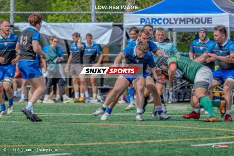 Andrei MOISA -  Parc Olympique Rugby - Montreal Irish RFC - Rugby - RQ 2024 - Super Ligue M Rés - Parc Olympique (36) vs (22) Montrel Irish RFC (#RQ24SLMRPORMIRI05) Photo by: Juan Alchourron | Siuxy Sports 2024-05-11